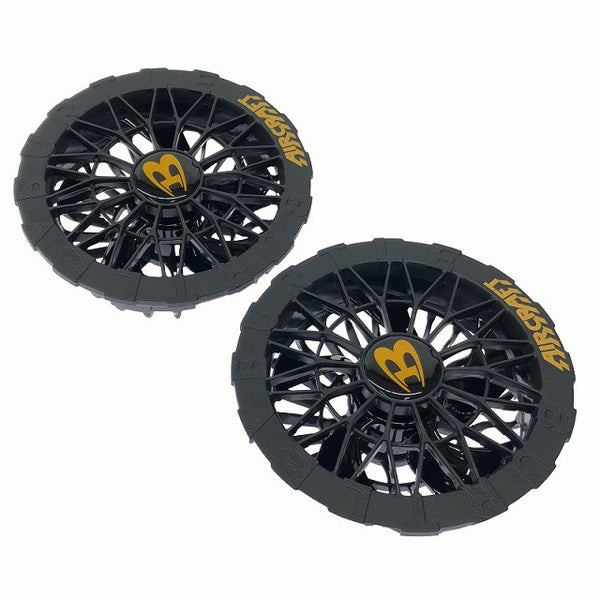 ☆未使用品セット☆BURTLE バートル 30V エアークラフト専用バッテリー AC10 黒 ファンユニット AC10-1 ブラック126159 - 4
