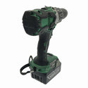 ☆中古品☆HITACHI 日立工機 18V 13mm コードレス振動ドライバドリル DV18DBL2 バッテリー2個(18V 6.0Ah)充電器付 穴あけ - 6