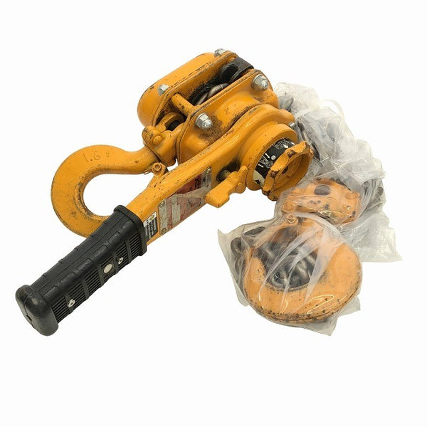 ☆中古品☆KITO キトー レバーブロック L5型 LB016 荷重1.6t/1.6トン 揚程1.5m レバーホイスト ガッチャ 荷締め115321 - 5