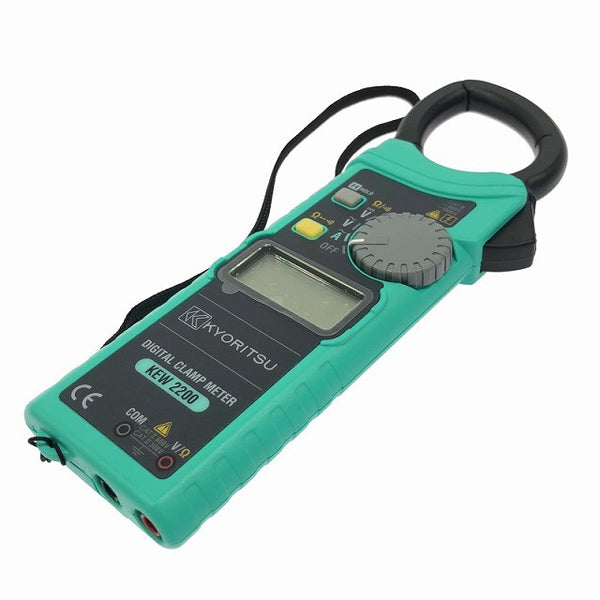☆未使用品☆KYORITSU 共立 ACデジタルクランプメーター KEW 2200JB クランプリーカー 漏れ電流計 JAPPY 超軽量128143 - 4