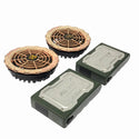 ☆中古品セット☆BURTLE バートル 19V エアークラフト専用バッテリー2個 AC360 ファンユニット AC371 空調作業服 京セラ130005 - 2