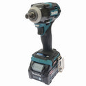☆比較的綺麗☆makita マキタ 40Vmax 充電式インパクトレンチ TW004GRDX バッテリ2個(2.5Ah) 充電器 ケース付 320N･m131997 - 4
