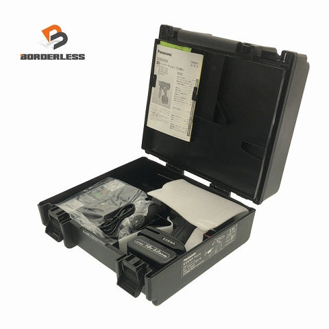 ☆未使用品☆Panasonic パナソニック 18V 充電ハンマードリル EZ1HD1J18V-B バッテリー2個+充電器 集じん付123661