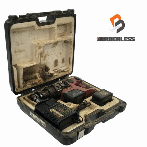 ☆中古品☆MAX マックス 25.2V ブラシレス充電式鉄筋カッター PJ-RC161-BC/40A バッテリー2個(25.2V 4.0Ah)充電器付き コードレス110531 - 0
