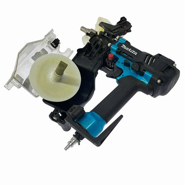 ☆中古品☆ makita マキタ 高圧 50mm エア釘打 AN534H 青/ブルー ロール釘打機 ロール釘打ち機 コイルネイラ エア工具 エアツール129710 - 5
