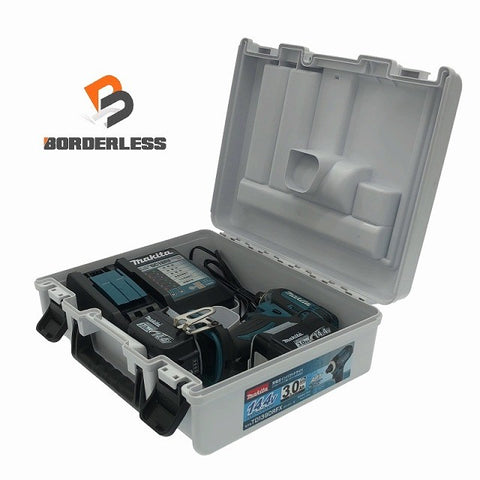 ☆美品☆makita マキタ 18V 充電式インパクトドライバ TD138DRFX バッテリー2個(14.4V 3.0Ah) 充電器 ケース付き