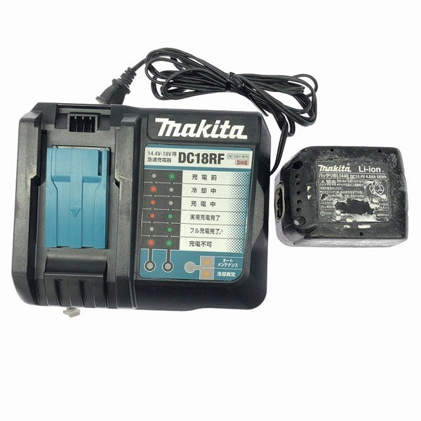 ☆中古品☆makita マキタ 14.4V 充電式インパクトドライバー TD161D 黒/ブラック バッテリ1個(14.4V4.0Ah) 充電器付 コードレス - 10