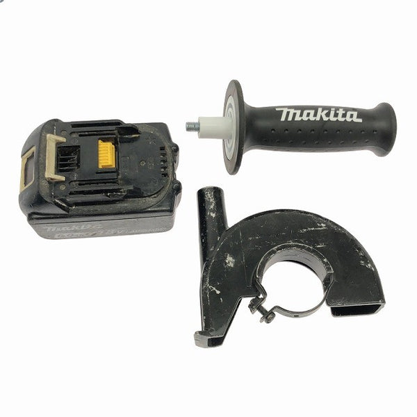 ☆中古品☆makita マキタ 18V 100mm 充電式ディスクグラインダー GA412D バッテリ1個(18V6.0Ah)付 コードレス ディスクサンダー120992 - 9