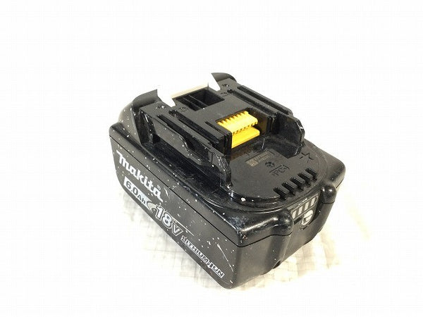☆中古品※コメント必読☆makita マキタ 18V 6.0Ah 純正 リチウムイオンバッテリー BL1860B 雪マーク 残量表示付128479 - 5