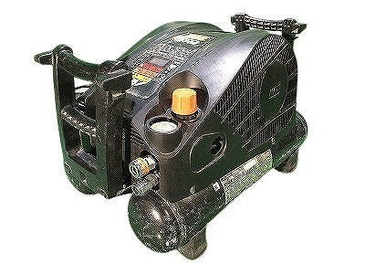 ☆中古品☆MAX マックス 常圧/高圧 エアコンプレッサー AK-HL1270E 黒/ブラック 100V 11L エアーツール 115966115966 - 0