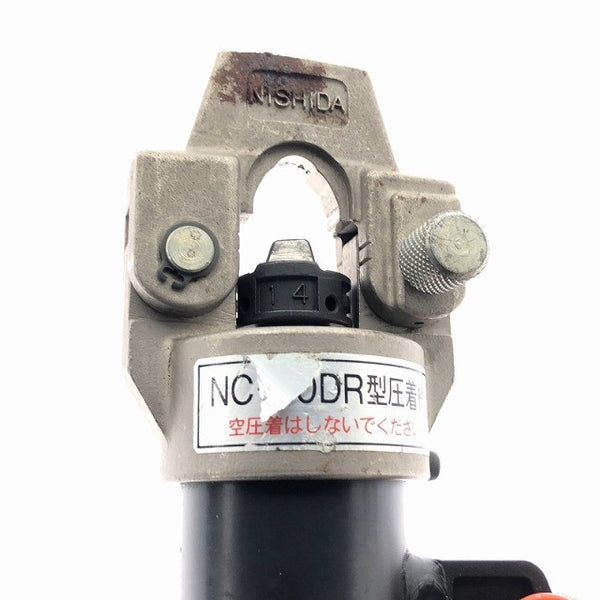 ☆中古品☆NISHIDA ニシダ 西田製作所 手動油圧式 圧着機 NC-60DR 手動式 圧着工具 ハンドプレス 電設工具118257 - 6