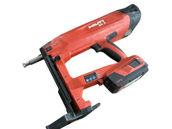 ☆比較的綺麗☆HILTI ヒルティ 21.6V 充電式留付けツール BX3-ME バッテリ2個 4.0AH 充電器 コンクリートネイラー 鋲打機125298 - 4