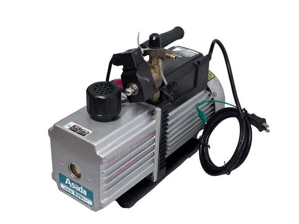 ☆中古品☆ASADA アサダ 100V 真空ポンプ 8CFM Eco コード式 エアコン取付工事 バキュームポンプ126860 - 2