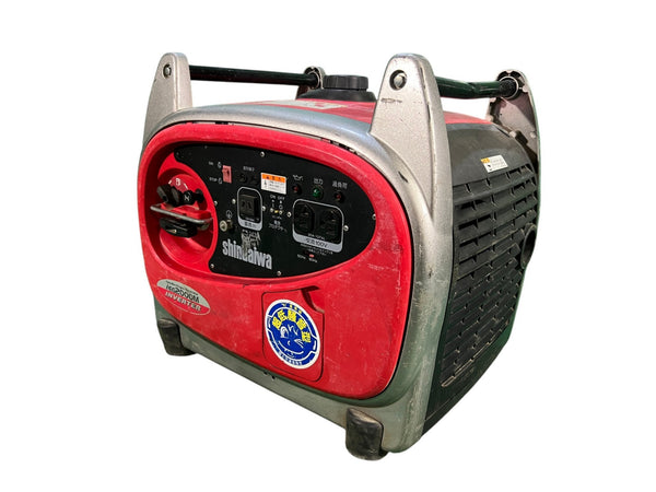 ☆中古品☆Shindaiwa 新ダイワ インバーター発電機 IEG2000M ガソリン 建築機器 防災126760 - 2