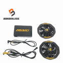 ☆中古品セット☆BURTLE バートル 12V エアークラフト用バッテリー AC230 ファンユニット 黒 空調作業服用 熱中症対策 京セラ114336 - 1