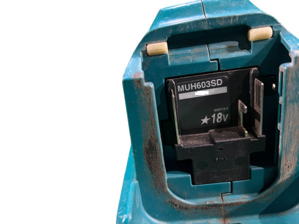 ☆中古品☆makita マキタ 18V 600mm 充電式ヘッジトリマー MUH603SD 本体のみ 刈払機124639 - 8