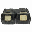 ☆中古品 76回と88回☆makita マキタ 18V 6.0Ah 純正 リチウムイオンバッテリー BL1860B(2個) 残量表示付 雪マーク138237 - 9