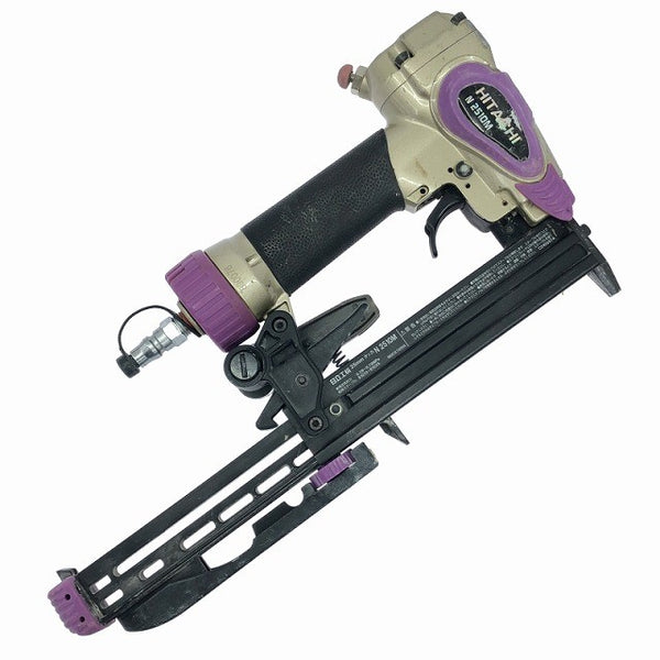 ☆中古品☆HITACHI 日立工機 25mm 常圧 タッカ N2510M 防護ゴーグル ケース付 エアツール エア工具 大工道具122479 - 8