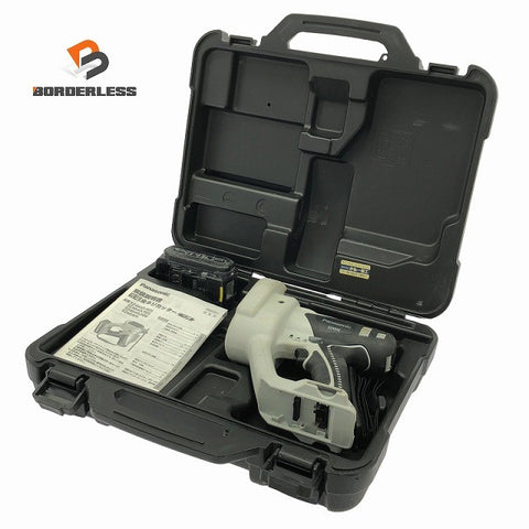 ☆中古品☆Panasonic パナソニック 14.4V 充電全ネジカッター EZ4540 バッテリ1個(14.4V 5.0Ah) ケース付 全ねじカッター137513