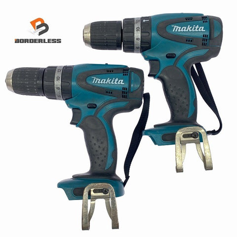 ☆中古品2点セット☆makita マキタ 14.4V 充電式震動ドライバドリル HP440D 本体のみ ドリルドライバー コードレス 電動工具118085