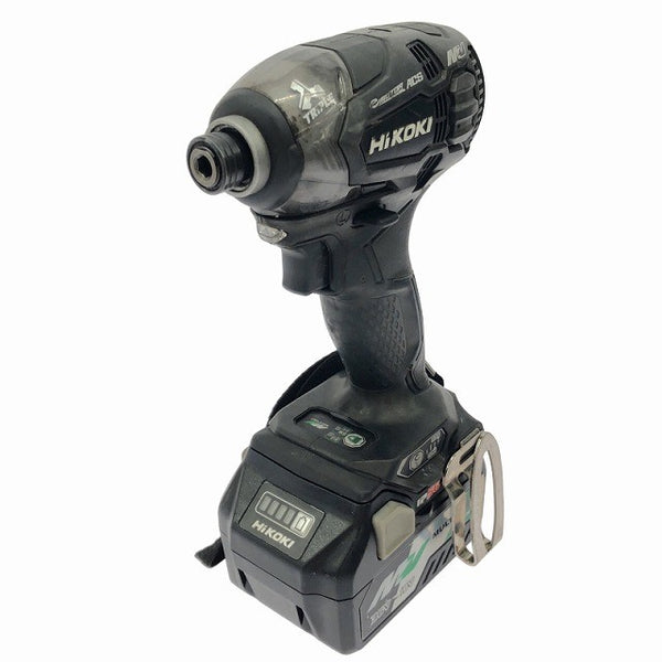 ☆中古品☆HiKOKI ハイコーキ 36V コードレスインパクトドライバー WH36DA 2XPB マルチボルトバッテリー2個 充電器 ケース付き134482 - 4
