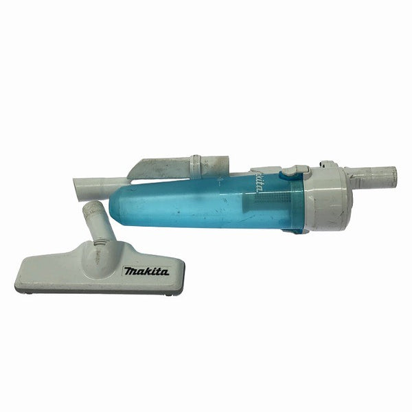 ☆中古品☆makita マキタ 18V 充電式クリーナー CL281FDZ 本体＋サイクロンアタッチメント＋パイプ＋ノズル付 コードレス 掃除機129216 - 10