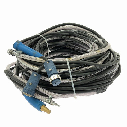 ☆極美品☆堺電業 TIG用 延長ケーブル 20m 22sq/22スケ TIG溶接機用 TIG延長ケーブルセット パワーケーブル キャブタイヤケーブル134878 - 0