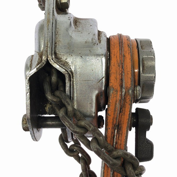 ☆中古品☆TRUSCO トラスコ 0.5t/0.5トン レバーホイスト 吊り上げ 荷締め 揚程1.5m131674 - 9
