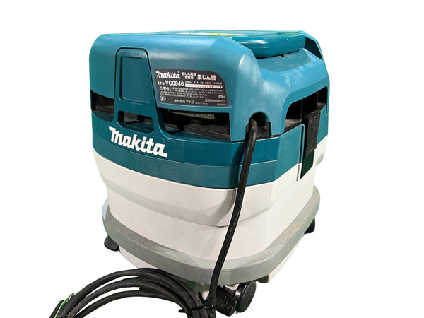 ☆中古品☆makita マキタ 粉じん専用 集じん機 VC0840 ホース付 100V 8L 工具連動 コード式 集塵機 掃除機 業務用 クリーナー130053 - 4