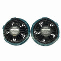 ☆中古品セット※接続ケーブルなし☆makita マキタ 3.6V バッテリ BL1055B×2 ACアダプタ×2 ファンユニット×2 暑さ対策130697 - 9