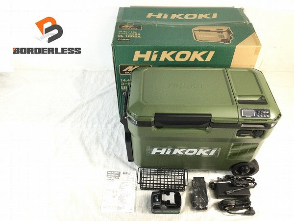 ☆未使用品☆HIKOKI ハイコーキ 14.4V/18V コードレス冷温庫 UL18DBA WMGZ バッテリ1個 付属品付 アウトドア キャンプ132933 - 1
