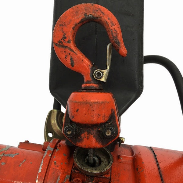 ☆中古品☆象印 エレファント 100V 小型電気チェーンブロック トルコン aS-01 M4 リモコン付 荷重100kg 揚程3m 電動チェンブロック112794 - 7
