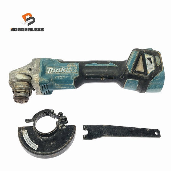☆中古品☆makita マキタ 18V 充電式ディスクグラインダ GA412D 本体のみ コードレス ディスクサンダー 研磨機118531 - 1