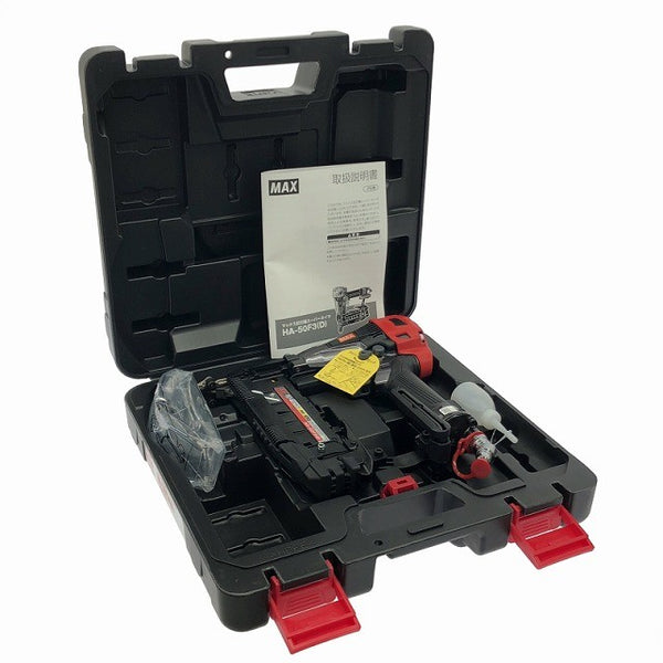 ☆未使用品☆MAX マックス 高圧 フロアネイラ HA-50F3(D) ケース付 フロアタッカー エアタッカー エアータッカー エア工具134351 - 2