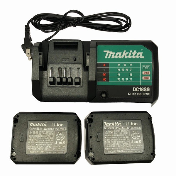 ☆美品セット☆makita マキタ 14.4V インパクトドライバ MTD001D ドライバドリル MDF347D バッテリー2個 充電器 ケース付131583 - 10
