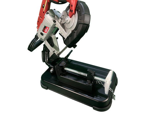 ☆中古美品☆MEIHO メイホー WAKITA ワキタ 100V 50/60Hz ポータブルバンドソー MBS12-1 替刃付 電動工具 帯鋸切断機135325 - 6