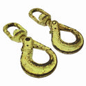 ☆中古品2本セット☆MARTEC マーテック スイベルフック BKL16-10 荷重8.0ton/8ton スリングフック 荷揚げ 吊り具 玉掛け 回転フック132514 - 2