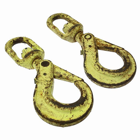 ☆中古品2本セット☆MARTEC マーテック スイベルフック BKL16-10 荷重8.0ton/8ton スリングフック 荷揚げ 吊り具 玉掛け 回転フック132514 - 0
