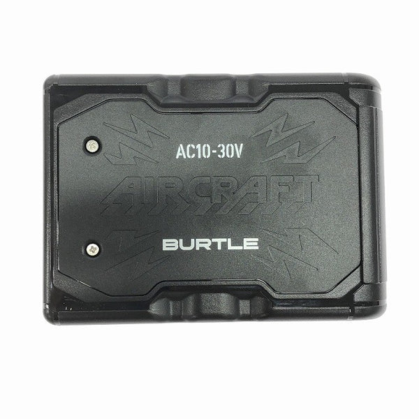 ☆美品☆BURTLE バートル 30V エアークラフト専用バッテリー AC10(マットブラック) ファンユニット AC10-1 ブラック128588 - 6