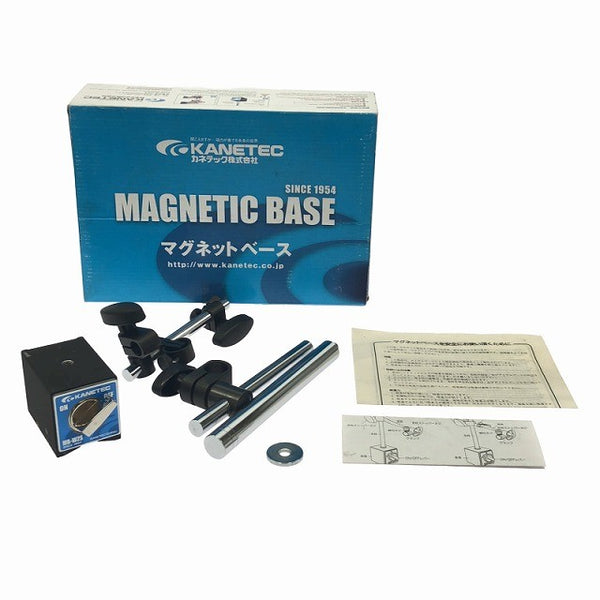 ☆中古品2個セット☆KANETEC カネテック マグネットベース MB-RV MB-W2S 吸着力100kgf マグネットスタンド マグネットホルダー138477 - 2