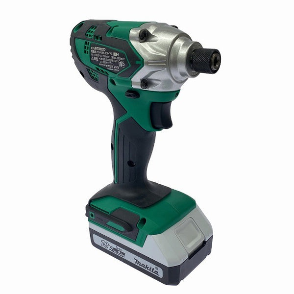 ☆極美品☆makita マキタ 18V 充電式インパクトドライバ MTD002DSAX バッテリー2個(18V 2.0Ah) 充電器 ケース付 コードレス130710 - 5