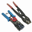 ☆中古品6本セット マーベル ハンドプレス MH-17S MH-25 MH-17 MH-99 ホーザン 圧着工具 P-75 ジェフコム モジュラー MJ-468N136323 - 9