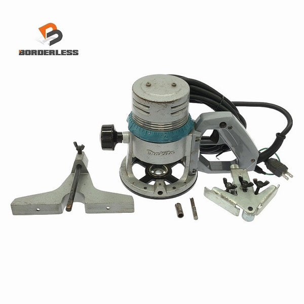 ☆中古品☆makita マキタ 100V ルーター モデル3600 ガイド付き 穴あけ 木工 DIY 電動工具 ルータ123939 - 1