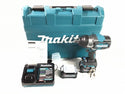 ☆未使用品☆ makita マキタ 40Vmax 充電式インパクトレンチ TW001GRDX 青/ブルー バッテリー2個(2.5Ah)充電器+ケース134043 - 3