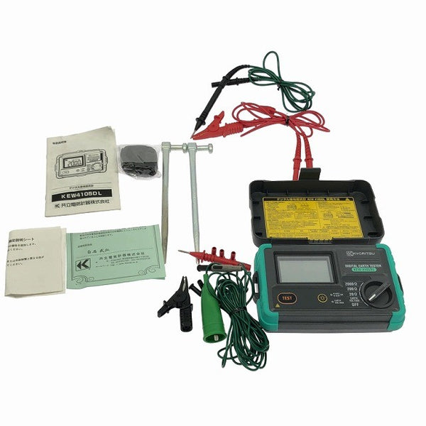 ☆比較的綺麗☆KYORITSU 共立  デジタル接地抵抗計 KEW 4105DL アーステスター126078 - 10