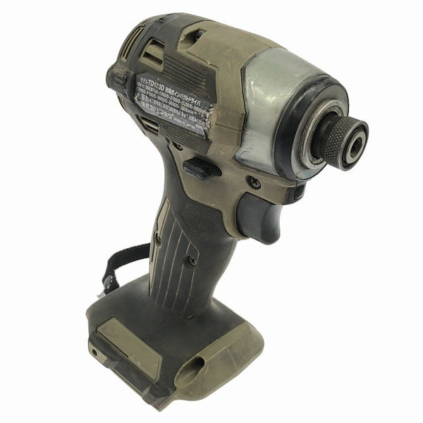 ☆中古品☆makita マキタ 18V 充電式インパクトドライバ TD173DRGXO オリーブ バッテリー2個(18V 6.0Ah)充電器 ケース付128091 - 5