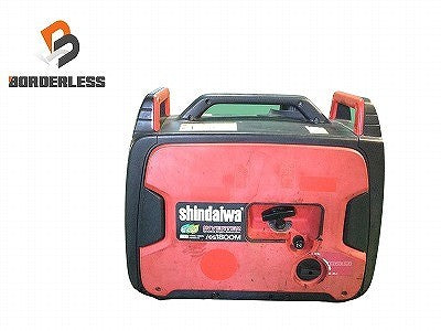 ☆比較的綺麗☆SHINDAIWA 新ダイワ インバータ発電機 IEG1800M-Y 1.8kVA ガソリンエンジン インバーター発電機 防災 やまびこ 116124
