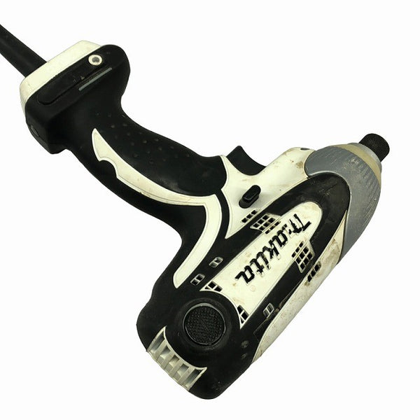 ☆中古品☆makita マキタ 100V インパクトドライバー モデル 6955 白/ホワイト 本体のみ コード式 電動工具127147 - 4