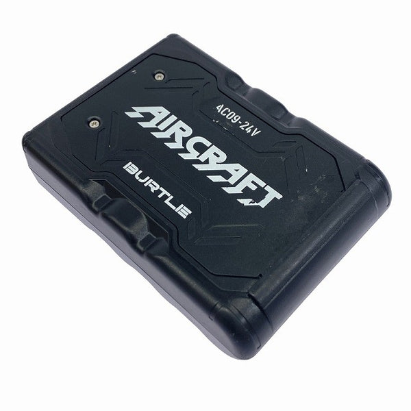 ☆比較的綺麗☆BURTLE バートル 24V エアークラフト リチウムイオンバッテリー AC09 黒/ブラック 本体+充電器 - 2