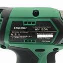 ☆未使用品☆HiKOKI ハイコーキ 10.8V コードレスインパクトドライバー WH12DA(BS) バッテリ1個(2.0Ah) 充電器 ケース付 充電式118019 - 8